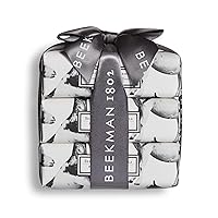 Beekman 1802 Goat Milk Body Soap Bar 3-Piece Set - 3.5 oz - Nourishes, Moisturizes & Hydrates - 100% Vegetable Soap with Lactic Acid - Good for Sensitive Skin - Cruelty Free
