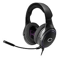 Cooler Master MH630 Gaming Headset with Hi-Fi Sound, Omnidirectional Boom Mic, Durable Aluminum Frame, Detachable Omni-Directional Boom Mic, PC/Console/Mobile Connectivity (MH-630)