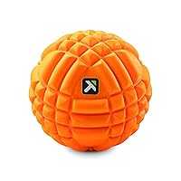 TRIGGERPOINT Grid, EVA Foam Roller, Massage Ball to Target Muscle Relief Lightweight and Portable Size, Orange, 5 Inch/13 cm