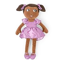 Zhara Plush Doll, Ballerina, Pink, Soft Fabrics, for Ages Newborn & Up