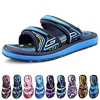 Gold Pigeon Shoes KIDS CLASSIC Easy Snap Lock Outdoor/Water Sandals & Slides. Adjustable Straps