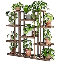 PE Door 3 Tiers 6 Shelves Stands with Ground Pegs & Ropes for Stability 4.7 x 2.4 x 6.4ft Walk-In Plant Green House With Durable Green PE Cover IBS Greenhouse for Garden with Observation Windows 