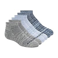 Skechers Boys' 6 Pack Low Cut Socks