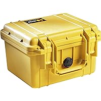 Pelican 1300 Camera Case With Foam (Yellow)