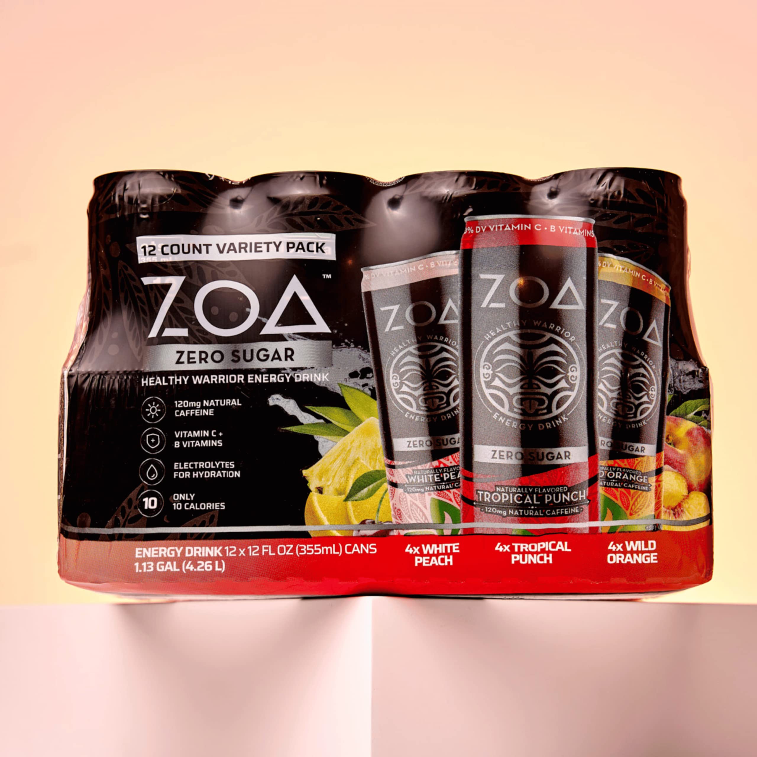 Mua Zoa Zero Sugar Energy Drinks Healthy Energy Formula With B And C Vitamins And 120mg Of