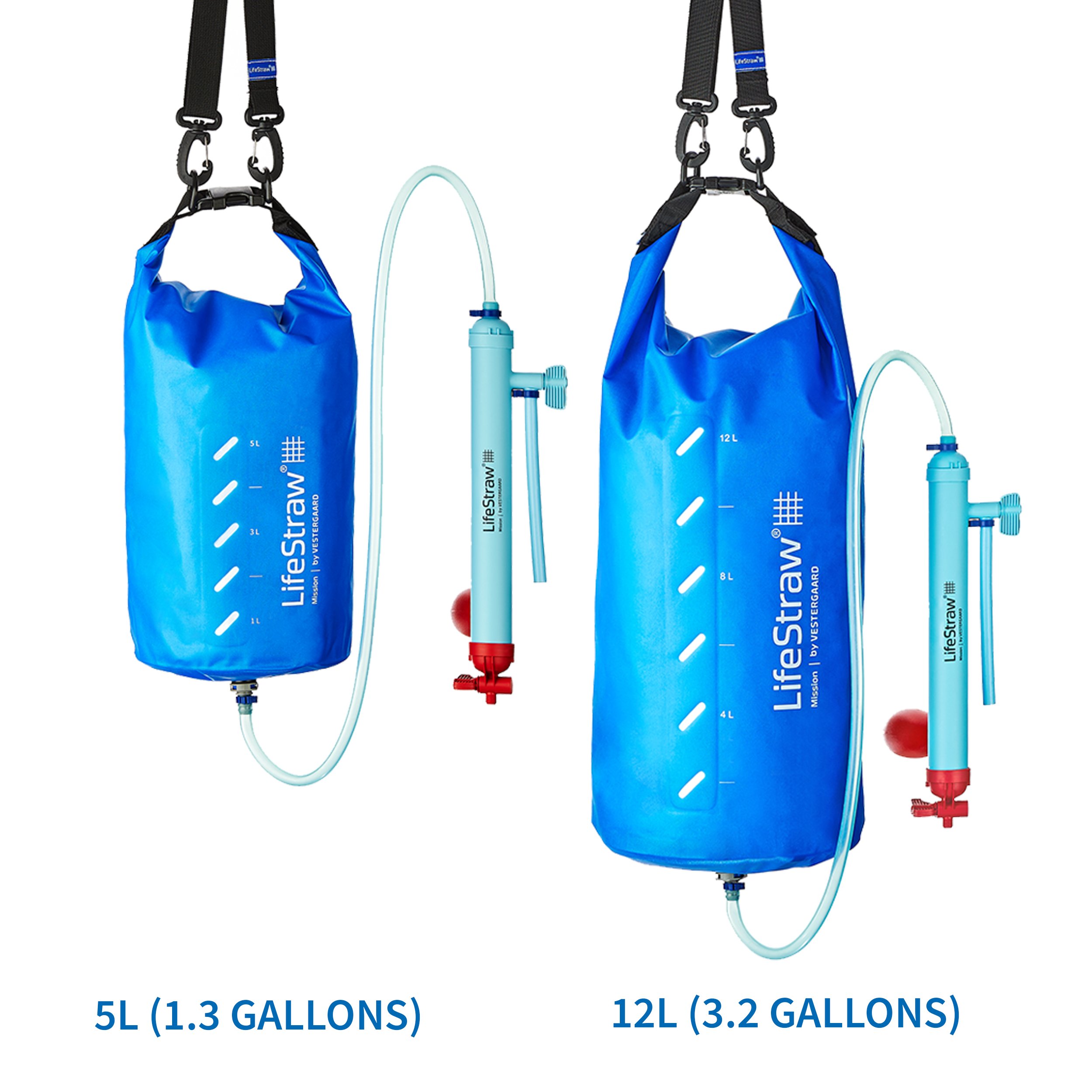 LifeStraw Mission High-Volume Gravity-Fed Water Purifier, 12 L (LSM12)