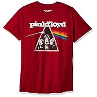 Liquid Blue Men's Pink Floyd Dark Side Retro Short Sleeve T-Shirt