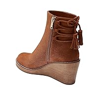 Jack Rogers Women's Banbury Wedge Bootie Suede Fashion Boot