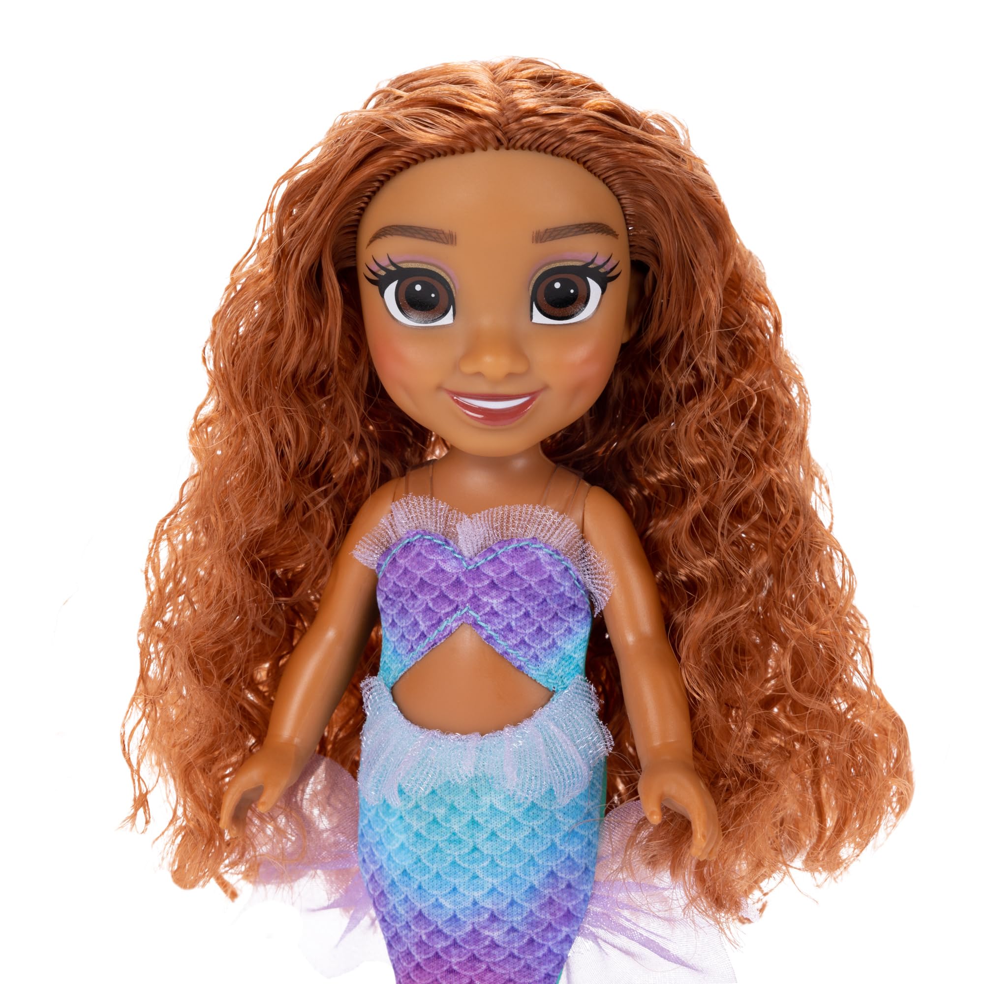 Disney The Little Mermaid Ariel and Sisters Petite Doll Set, Each Dolls Come with a Seashell Brush