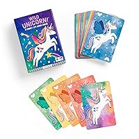 Mudpuppy Wild Unicorn! – A Magical Unicorn Version of Classic Kids Crazy 8’s Memory Game with Color Matching and Pattern Recognition for Children Ages 4 and Up, 2-4 Players