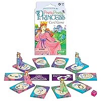 Pretty, Pretty, Princess Card Game USA, Charming Card Game Version of Children's Classic Game for 2 to 4 Players, Ages 5+