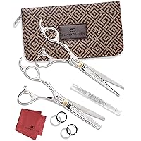 Olivia Garden SilkCut Professional Hairdressing Shear and Thinner Intro Case - LEFT HANDED
