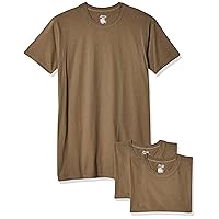 Soffe Men's 3 Pack-100% Cotton Military Tee