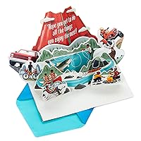 Hallmark Pop Up Father's Day Card from Son or Daughter (Outdoors) or Birthday Card for Dad