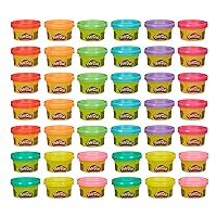 Play-Doh Handout 42-Pack of 1-Ounce Non-Toxic Modeling Compound for Easter Basket; Kid Party Favors, School Supplies, Assorted Colors, Ages 2 and Up (Amazon Exclusive)