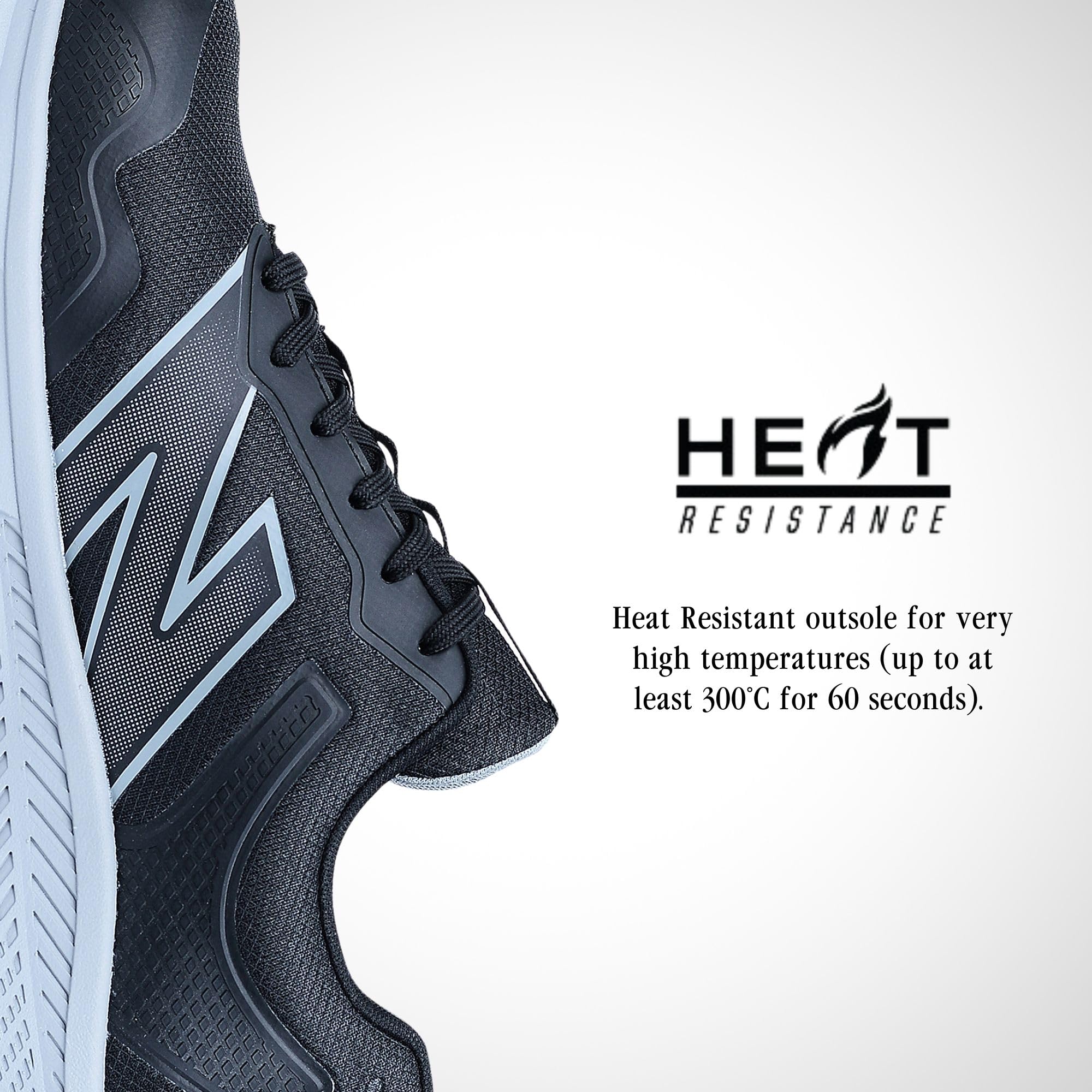 New Balance Men's Aluminum Toe Evolve Industrial Shoe, Black/Grey, 11