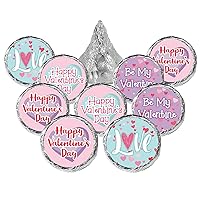 Valentine's Day Party Stickers for Kids - Classroom Party Handout Labels - 180 Labels