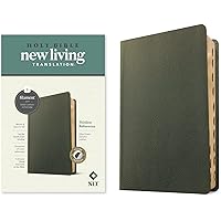NLT Thinline Reference Bible, Filament-Enabled Edition (Genuine Leather, Olive Green, Indexed, Red Letter) NLT Thinline Reference Bible, Filament-Enabled Edition (Genuine Leather, Olive Green, Indexed, Red Letter) Leather Bound