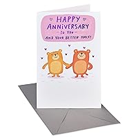 American Greetings Funny Anniversary Card for Couple (Who's Who)