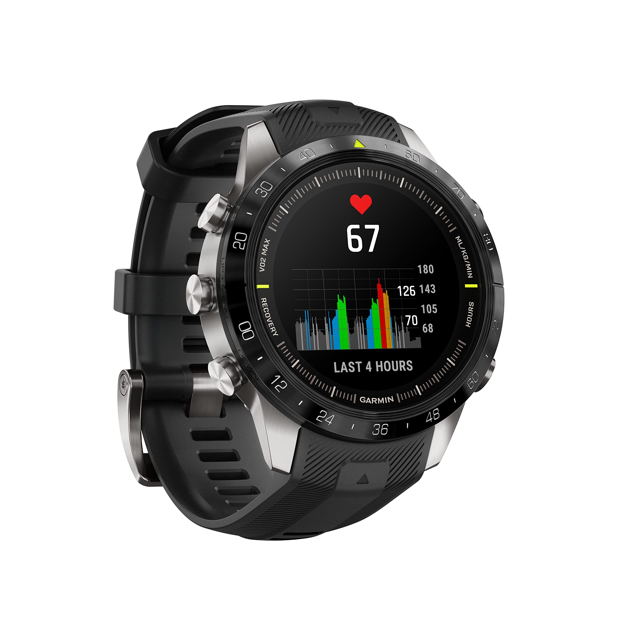 Garmin MARQ Athlete, Men's Luxury Tool Watch Built with Premium Materials for Athletes, Shows Recovery Time, VO2 Max and Performance Status