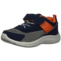 Carter's Boy's Neo Athletic Heather Mesh Sneaker with Adjustable Strap