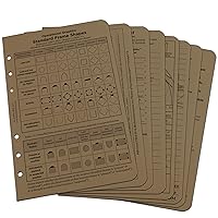 Rite in the Rain All Weather Tactical Reference Card Set, 4 5/8