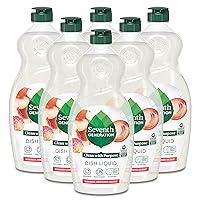 Seventh Generation Dish Soap Liquid, Summer Orchard, 19 oz, Pack of 6