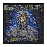 Iron Maiden Powerslave Eddie Patch English Metal Band Woven Sew On Applique