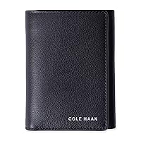 Cole Haan Men's Everyday Trifold Wallet, Black, No Size
