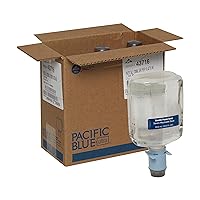 Pacific Blue Ultra Automated Touchless Gentle Foam Hand Soap Dispenser Refill by GP PRO (Georgia-Pacific), Dye and Fragrance Free, 43716, 1200 mL Per Refill, 3 Refills Per Case