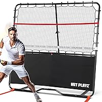 Pickleball Rebounder Training Aid, Adjustable Angle Easy Setup & Storage - Perfect Your Forehands Backhands Dinks Volleys Accuracy Coordination Kitchen Control, Designed for Pickleball