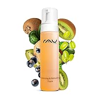 RAU Cleansing & Refreshing Foam (6.8 oz) - Refreshing cleansing foam and shower foam with orange oil, coffee extract - face cleanser with refreshing smell