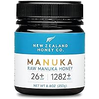 New Zealand Honey Co. Raw Manuka Honey UMF 26+ / MGO 1282+ | 8.8oz, Authentic UMF & MGO Certified, Traceable Hive to Home
