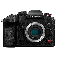 Panasonic LUMIX GH6, 25.2MP Mirrorless Micro Four Thirds Camera with Unlimited C4K/4K 4:2:2 10-bit Video Recording, 7.5-Stop 5-Axis Dual Image Stabilizer ? DC-GH6BODY (Renewed)