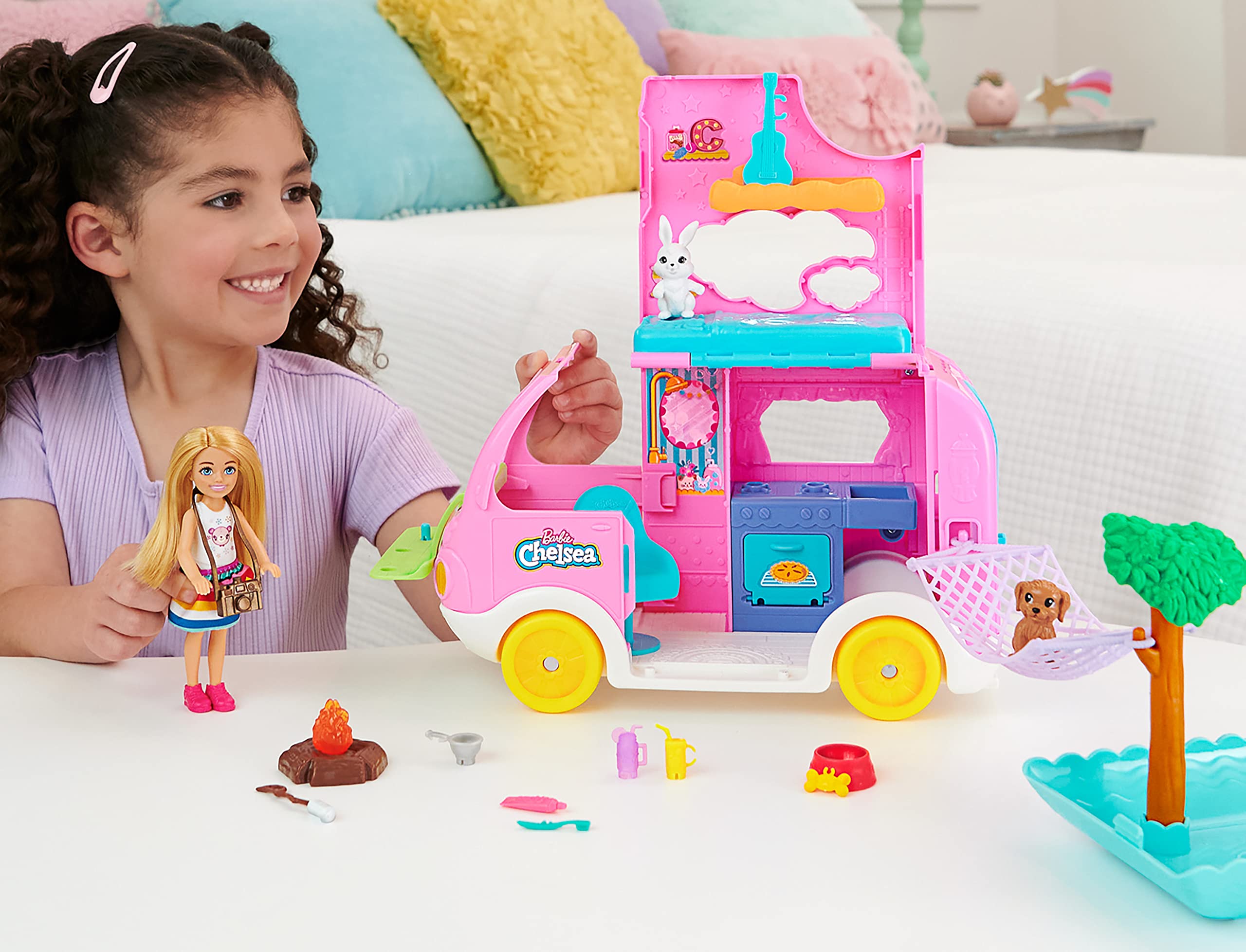 Small discount barbie camper