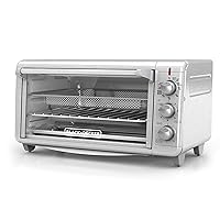 8-Slice Crisp 'N Bake Air Fry Toaster Oven, TO3265XSSD, 5 Cooking Functions, 60 Minute Timer, Stainless Steel