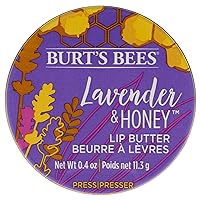 Burts Bees Lavander and Honey Lip Butter Unisex Lip Balm 0.4 oz