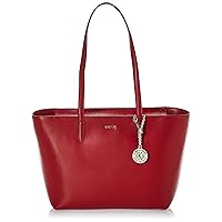 DKNY womens Dkny Bryant Md Tote, Bright Red, One Size US