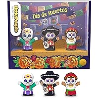 Little People Collector Día de Muertos Special Edition Set in a Display Gift Package for Adults & Kids, 3 Figures