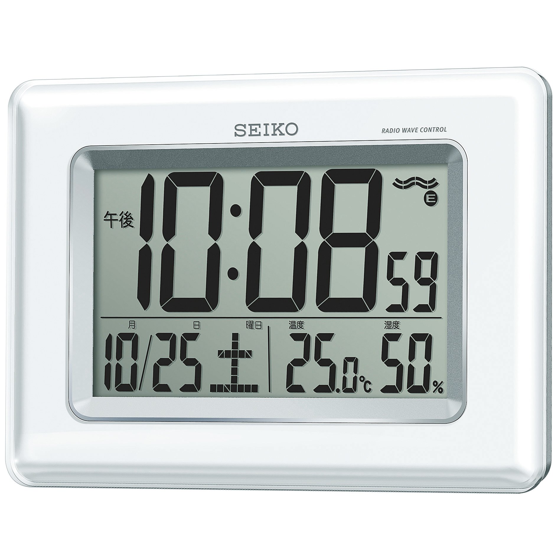 Mua Seiko SQ424W Seiko Clock, Wall Clock, Table Clock, Multi-purpose,  Radio, Digital, Calendar, Temperature, Humidity Display, White, Pearl trên  Amazon Nhật chính hãng 2023 | Giaonhan247