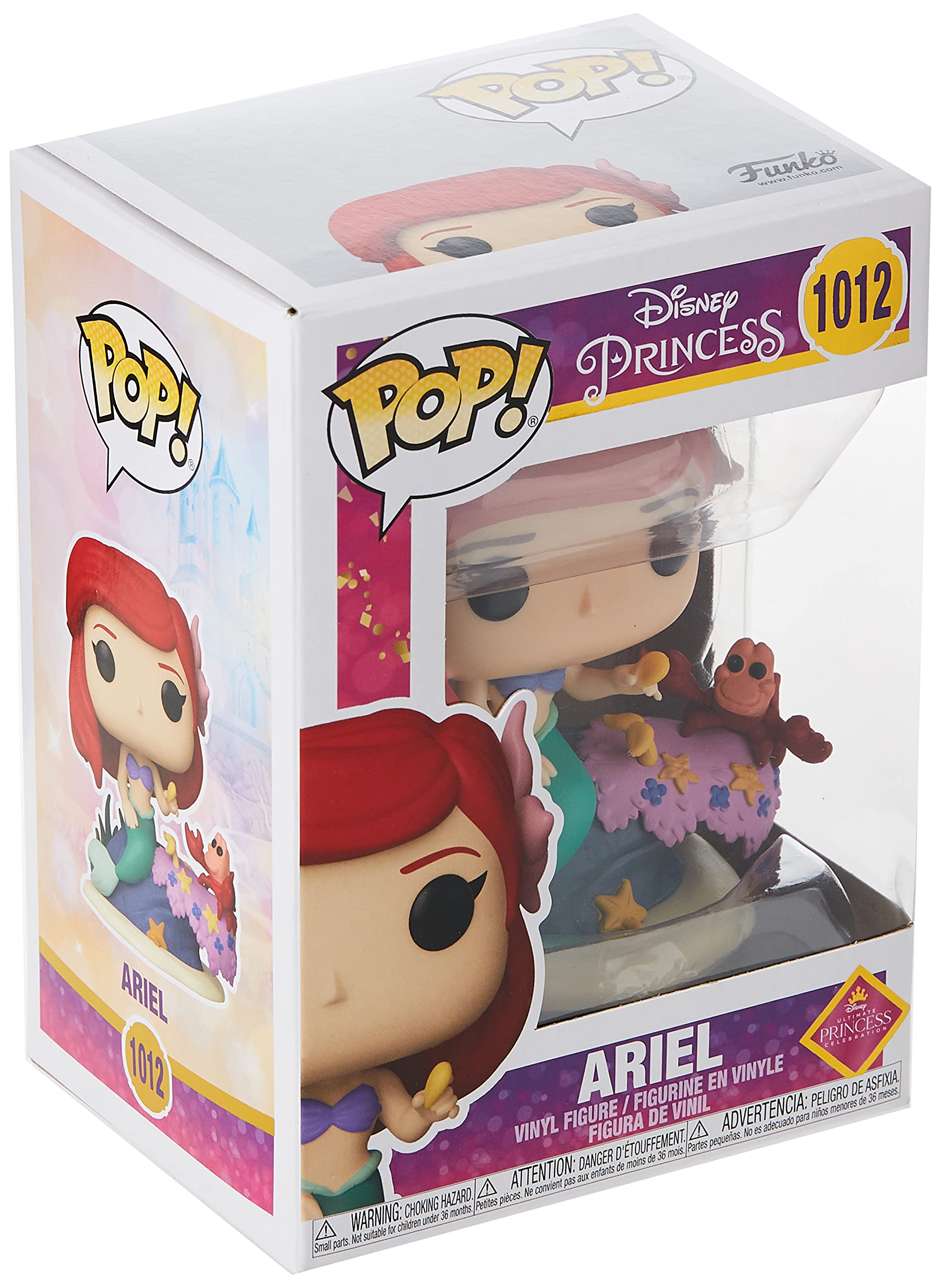 Funko POP Disney: Ultimate Princess - Ariel,Multicolor,Standard