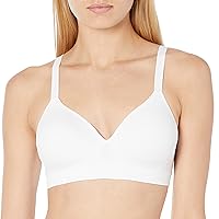 Hanes Women's Perfect Coverage Wireless Seamless T-Shirt Bra, ComfortFlex Fit, Smart Sizes