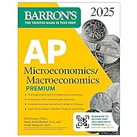 AP Microeconomics /Macroeconomics Premium, 2025: 4 Practice Tests + Comprehensive Review + Online Practice (Barron's AP Prep) AP Microeconomics /Macroeconomics Premium, 2025: 4 Practice Tests + Comprehensive Review + Online Practice (Barron's AP Prep) Kindle Paperback