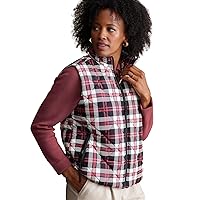 Verabradley Womens Zip Up Puffer Vest With Pockets (Extended Size Range)