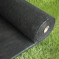 Ogrmar 3FTx100FT Weed Barrier Fabric 5oz Premium Garden Landscape Fabric Heavy Duty & Easy Setup Ground Cover for Yard,Garden,Flower Bed,Outdoor Project