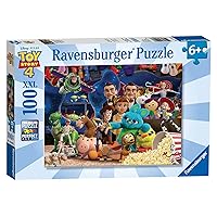 Ravensburger 10408 Disney Pixar Toy Story 4 - 100 Piece Jigsaw Puzzle for Kids - Every Piece is Unique - Pieces Fit Together Perfectly,Multicoloured