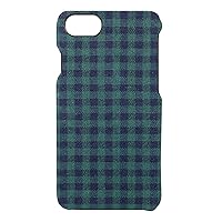 Cell Phone Case for Apple iPhone 7 Plus; Apple iPhone 8 Plus - Dark Green Gingham