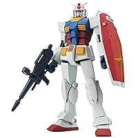 TAMASHII NATIONS Bandai RX-78-2 Gundam Ver. A.N.I.M.E. Mobile Suit Gundam, Bandai Robot Spirits Action Toy Figure