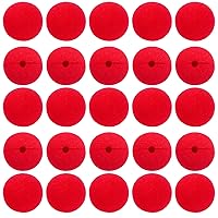 25PCS Red Clown Nose Foam Nose Accessories for Halloween Christmas Carnival Circus Party Costume Cosplay Decorations