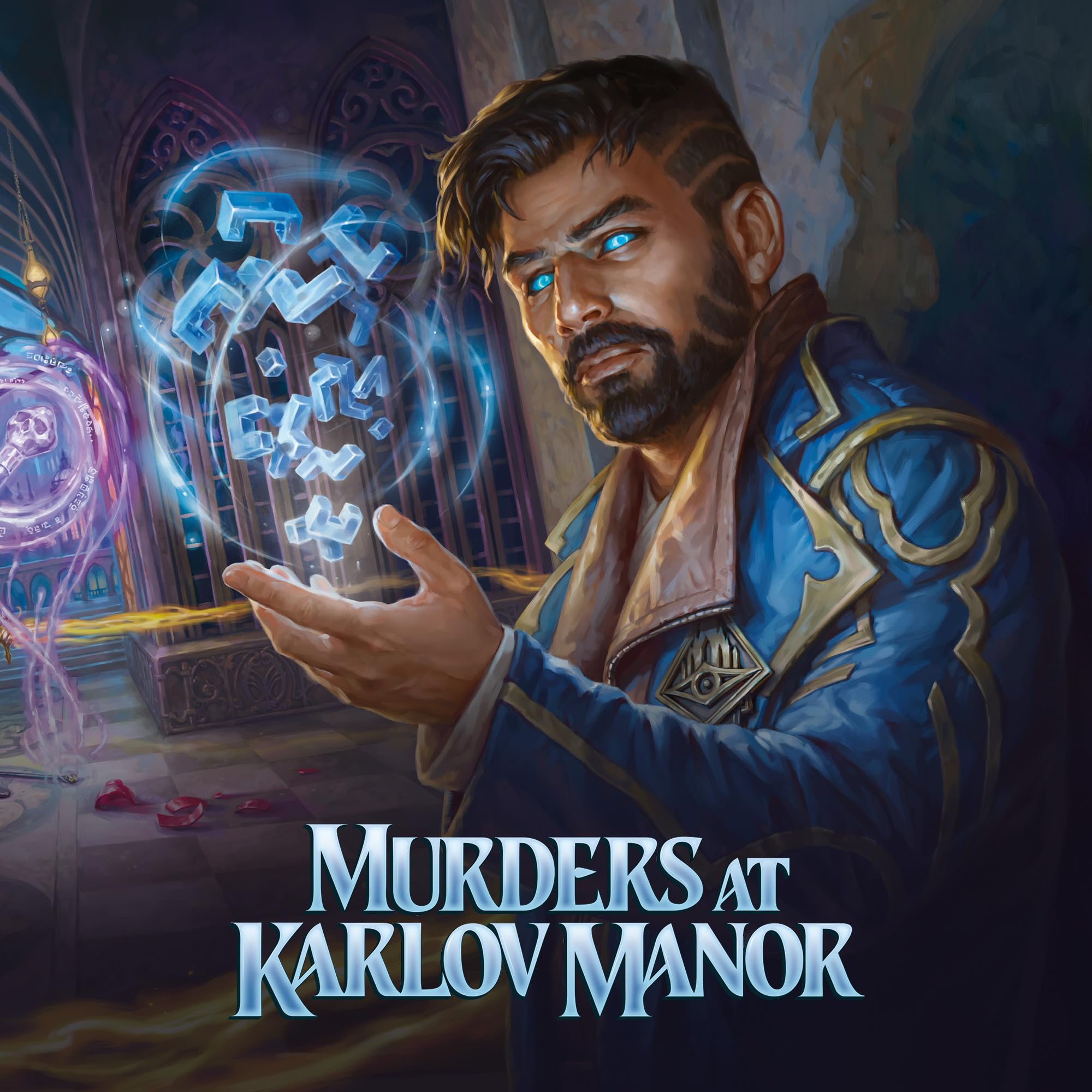 Magic: The Gathering Murders at Karlov Manor Commander Deck - Deadly Disguise (100-Card Deck, 2-Card Collector Booster Sample Pack + Accessories)